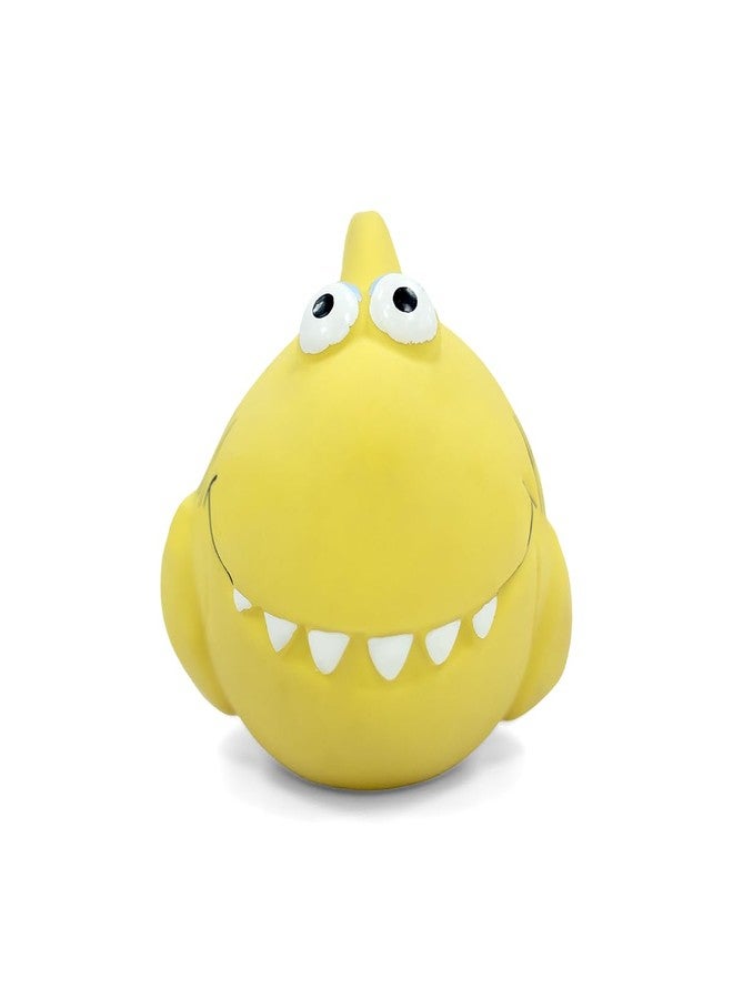 Zigly Lifestyle Mellow Sharko Squeaker Dog Toy | Soft Chew Toy for Teething & Indoor Play - Image 1